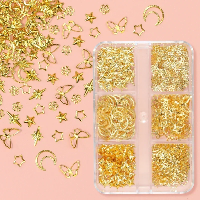 Resin Ocean Wave Mold - 550pcs/box Metallic Butterfly Epoxy Accessories Stars