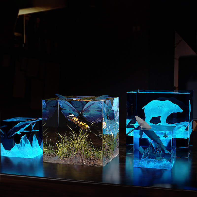 3D Cube UV Resin Molds DIY Jew - Resin Ocean Wave Mold ulasan dan harga