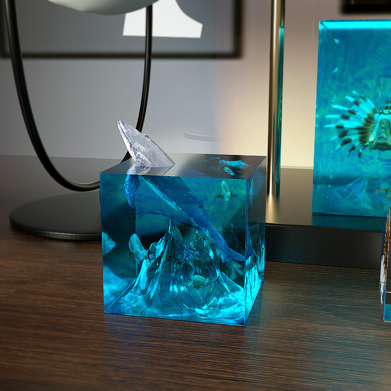 3D Cube UV Resin Molds DIY Jew - Resin Ocean Wave Mold ulasan dan harga