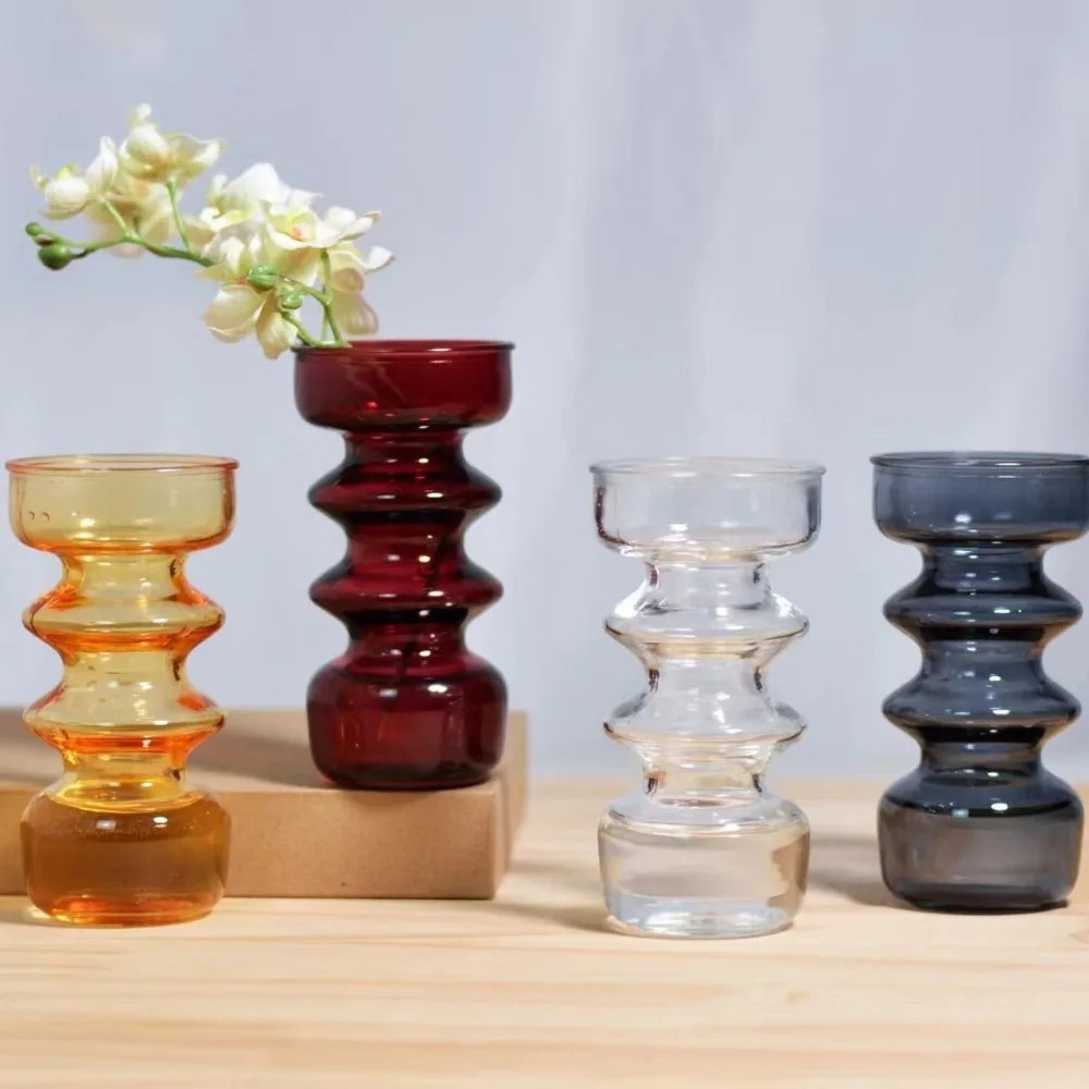 Colorful Vases Glass Ornaments - Dried Flower Bulk ulasan dan harga