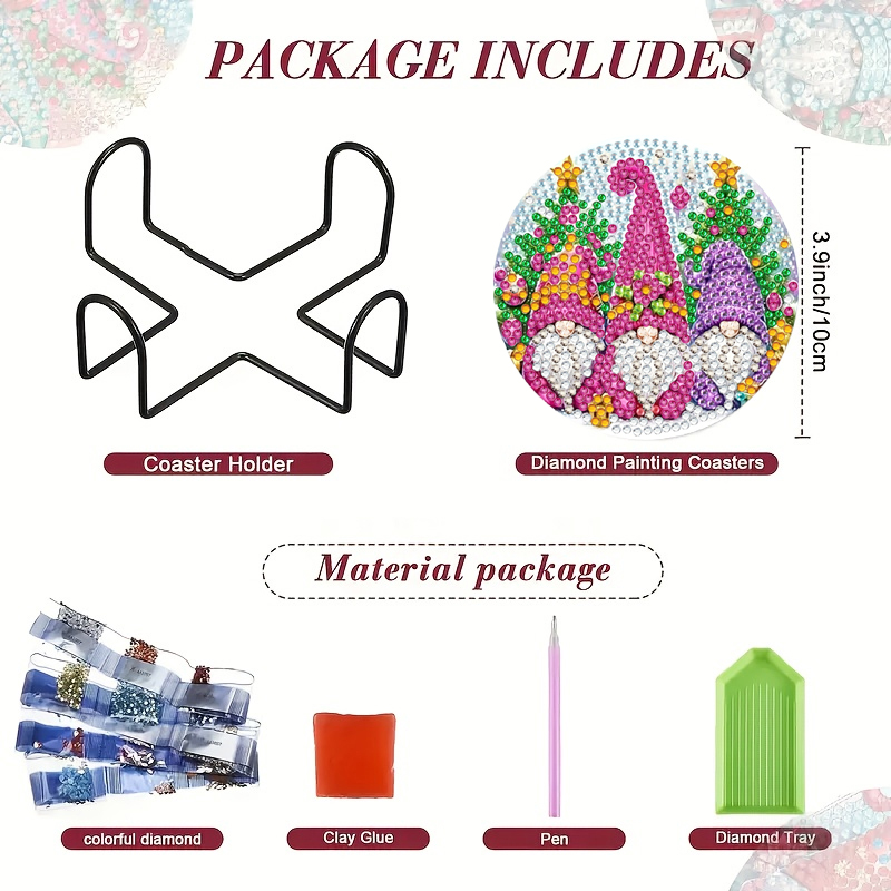 8 pieces/set Christmas collect - Resin Craft Kit ulasan dan harga