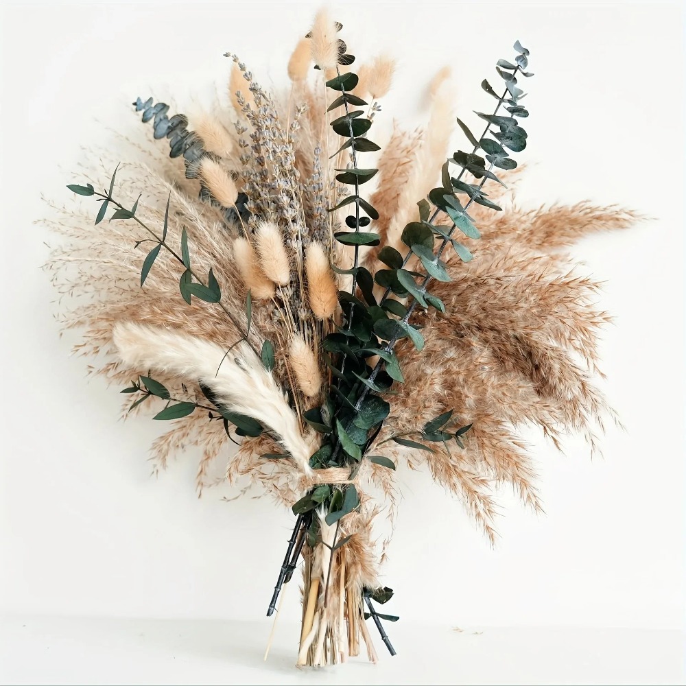 80Pieces Natural Dried Flowers - Dried Flower Bulk ulasan dan harga
