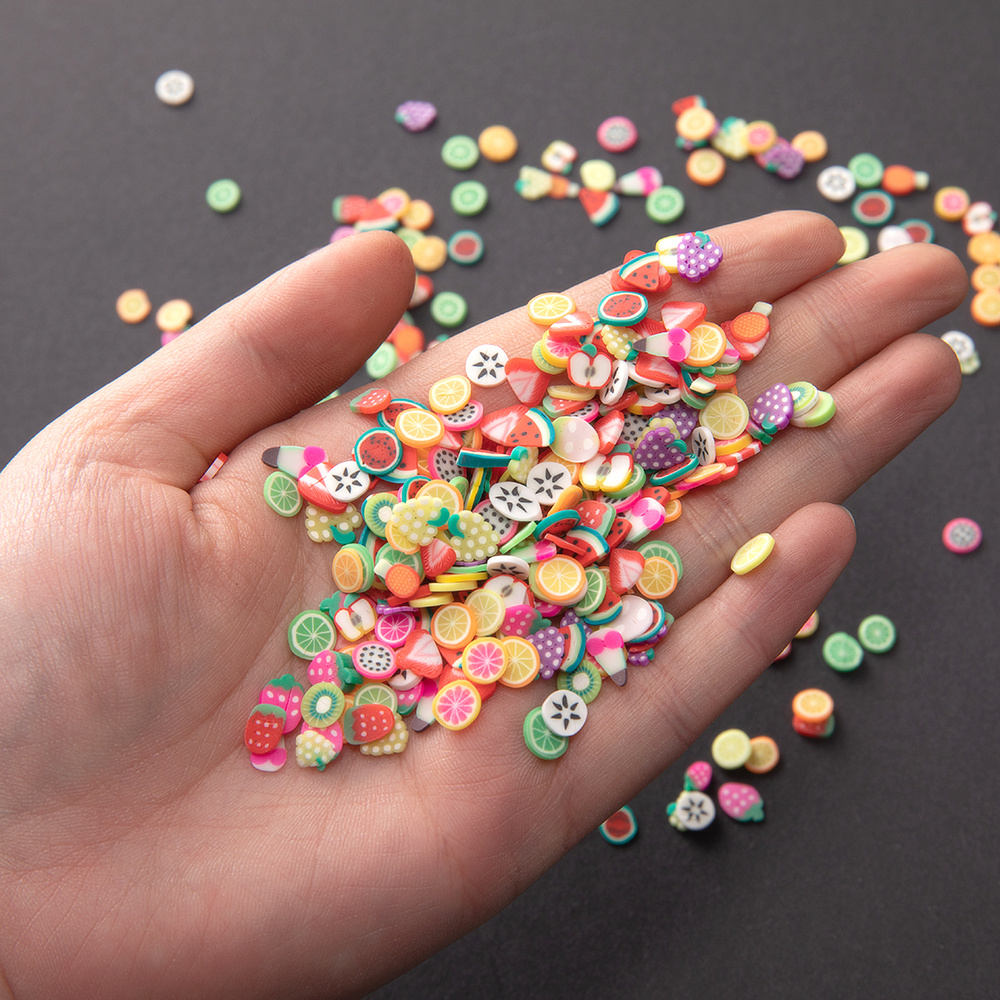 1000Pcs Polymer Clay Fruit Sli - Resin Ocean Wave Mold ulasan dan harga